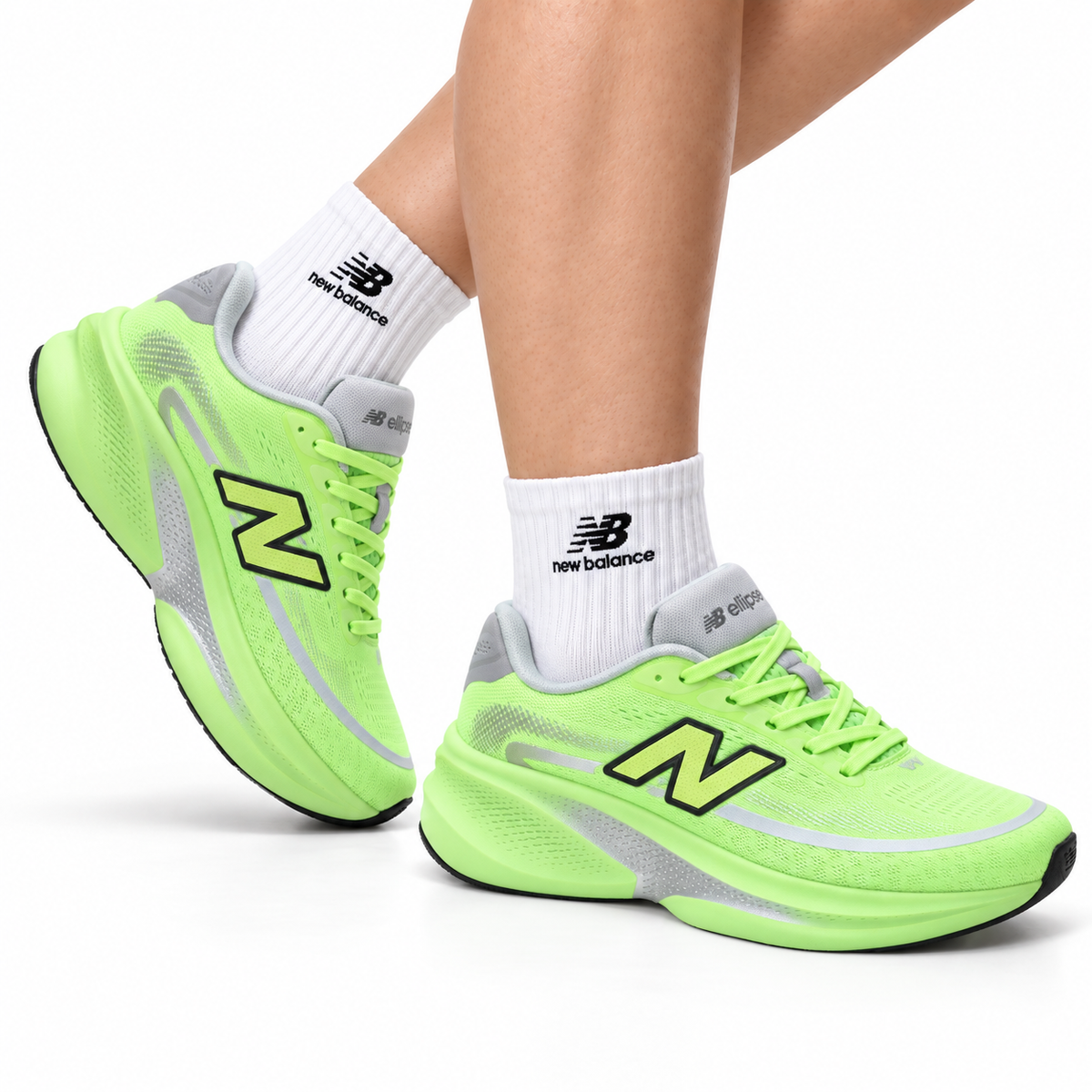 New Balance Ellipse v1 Running Shoes – Volt Green
