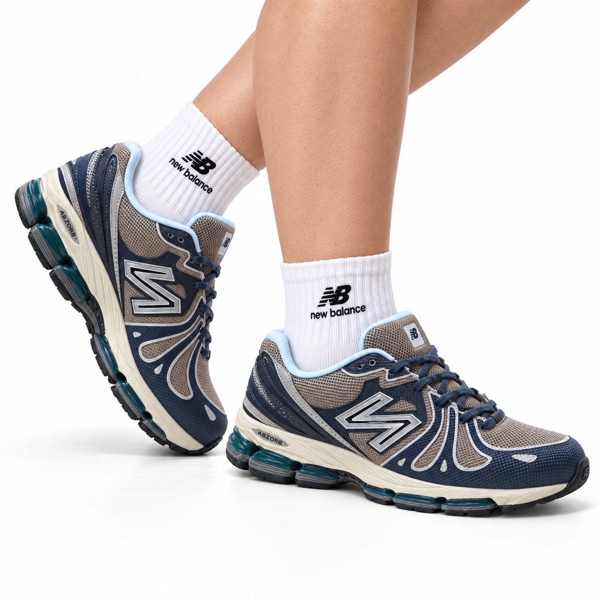 New Balance 1906R Retro Running Shoes – Navy Grey