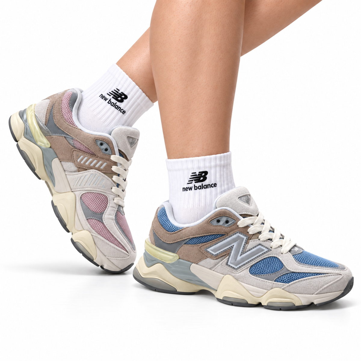 New Balance 9060 Retro Lifestyle Sneakers – Blue Grey