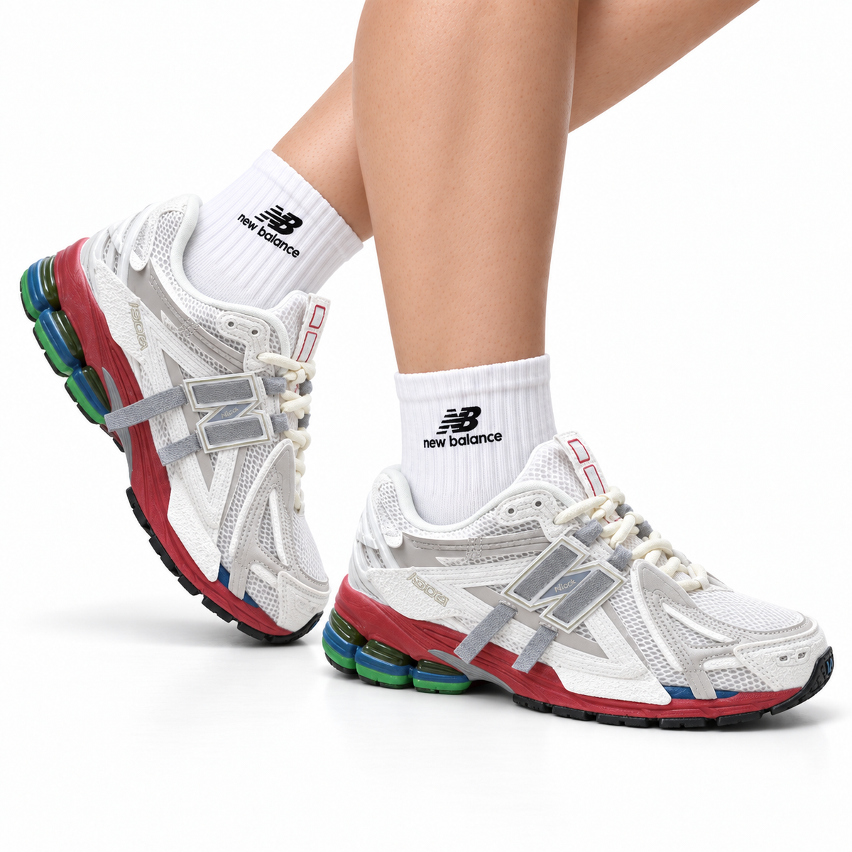 New Balance 1906A Retro Running Shoes – White Multi