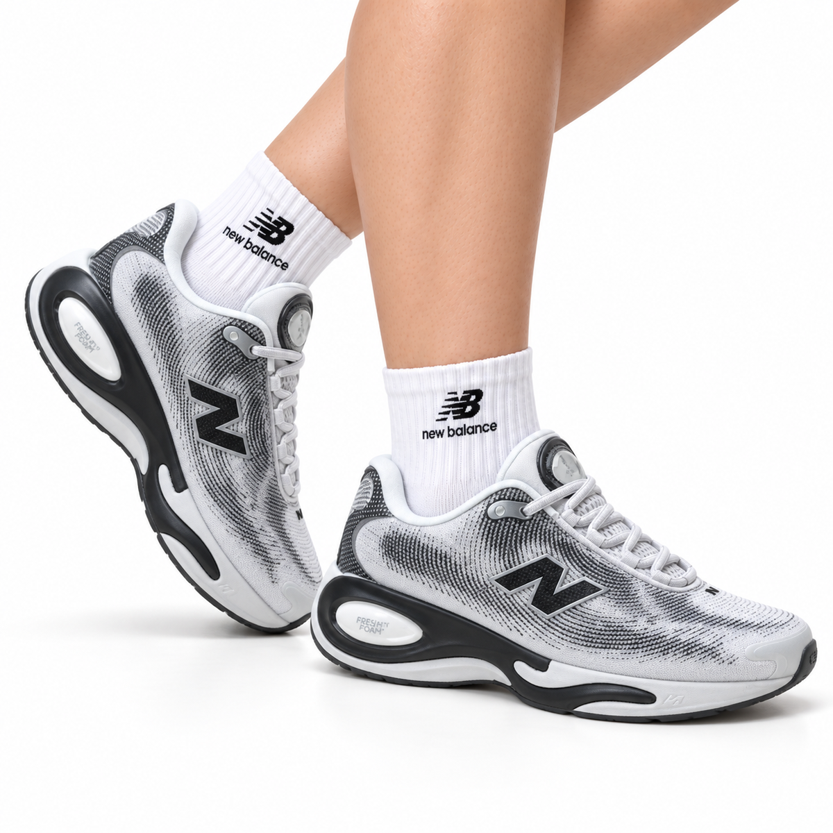 New Balance ACRunner Running Shoes – Black White