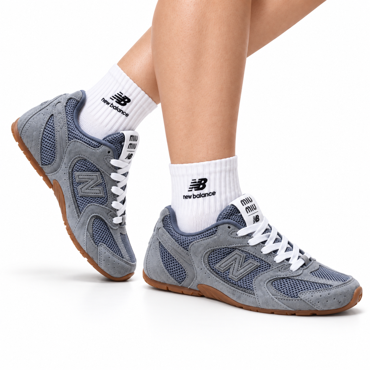 530 SL Retro Sneakers – Grey Gum