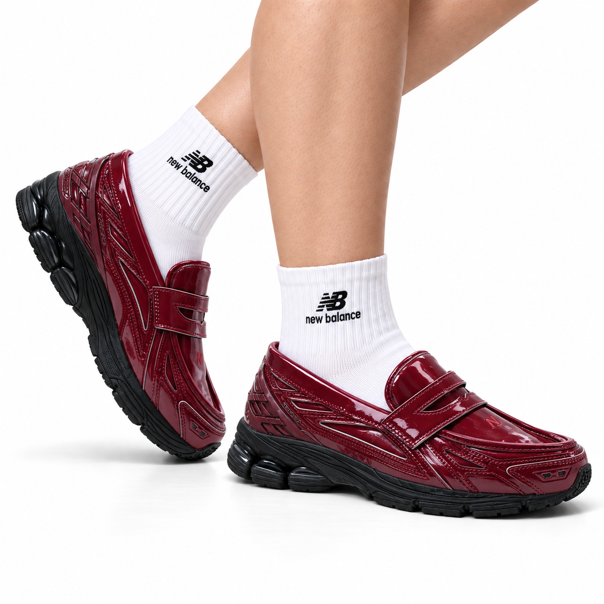 New Balance 1906L Loafers - Burgundy