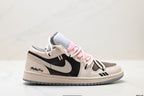 Nike Low-Top Sneakers Beige Black Pink Unisex Style 19 detail view 2
