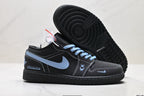 Nike Low-Top Sneakers Black Blue Unisex Style 01 detail view 6