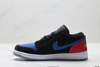 Nike Low-Top Sneakers Black Blue Red Unisex Style 48 detail view 4