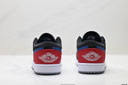 Nike Low-Top Sneakers Black Blue Red Unisex Style 48 detail view 7