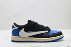 Nike Low-Top Sneakers Black Blue White Unisex Collaboration Edition Style 56 detail view 2
