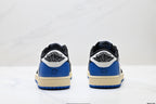 Nike Low-Top Sneakers Black Blue White Unisex Collaboration Edition Style 56 detail view 7
