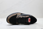 Nike Low-Top Sneakers Black Brown Unisex Style 30 detail view 3