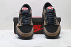 Nike Low-Top Sneakers Black Brown Unisex Style 30 detail view 8