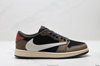 Nike Low-Top Sneakers Black Brown Beige Unisex Style 43 detail view 2