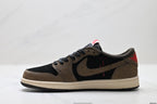Nike Low-Top Sneakers Black Brown Beige Unisex Style 43 detail view 4