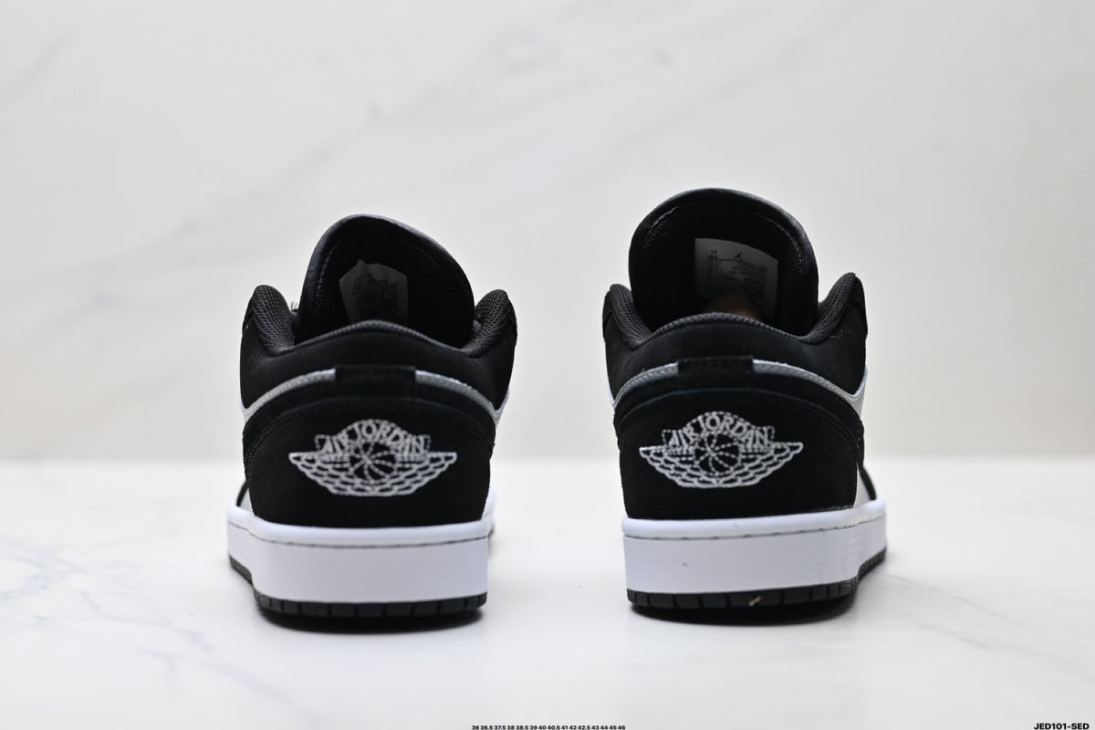 Nike Low-Top Sneakers Black White Unisex Style 32 detail view 7