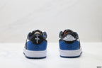 Nike Low-Top Sneakers Blue White Unisex Collaboration Edition Style 62 detail view 7