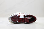 Nike Low-Top Sneakers Burgundy Silver Unisex Collaboration Edition Style 12 detail view 3