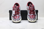 Nike Low-Top Sneakers Burgundy Silver Unisex Collaboration Edition Style 12 detail view 8
