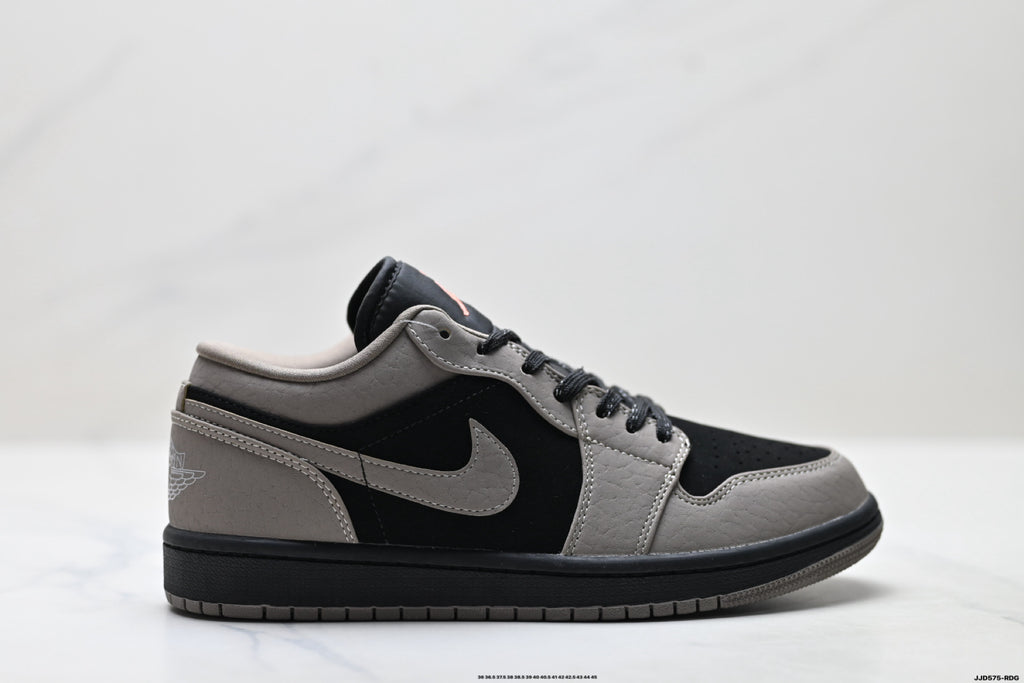Nike Low-Top Sneakers Gray Black Unisex Style 50 detail view 2