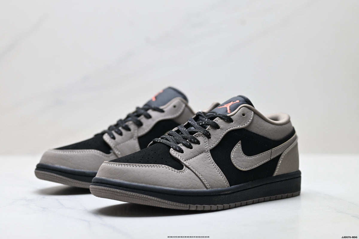 Nike Low-Top Sneakers Gray Black Unisex Style 50 detail view 5