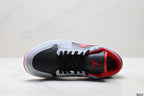 Nike Low-Top Sneakers Gray Red Black Unisex Style 10 detail view 3