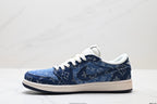 Nike Low-Top Sneakers Navy Denim Unisex Collaboration Edition Style 07 detail view 4