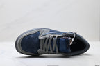 Nike Low-Top Sneakers Navy Gray Unisex Style 24 detail view 3