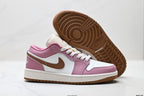 Nike Low-Top Sneakers Pink White Unisex Style 23 detail view 6