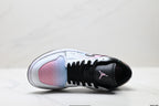 Nike Low-Top Sneakers Pink White Black Graphic Unisex Collaboration Edition Style 55 detail view 3