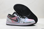 Nike Low-Top Sneakers Pink White Black Graphic Unisex Collaboration Edition Style 55 detail view 6