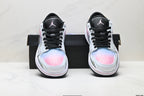 Nike Low-Top Sneakers Pink White Black Graphic Unisex Collaboration Edition Style 55 detail view 8