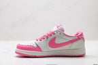 Nike Low-Top Sneakers Pink White Cartoon Unisex Collaboration Edition Style 36 detail view 4