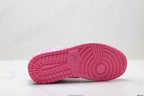 Nike Low-Top Sneakers Pink White Cartoon Unisex Collaboration Edition Style 36 detail view 9