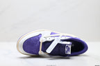 Nike Low-Top Sneakers Purple White Unisex Style 03 detail view 3