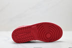 Nike Low-Top Sneakers Red White Unisex Style 52 detail view 9