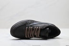 Nike Low-Top Sneakers Triple Black Unisex Style 44 detail view 3