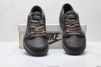 Nike Low-Top Sneakers Triple Black Unisex Style 44 detail view 8