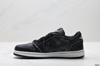 Nike Low-Top Sneakers Triple Black Monogram Unisex Collaboration Edition Style 13 detail view 4