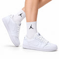 Nike Low-Top Sneakers Triple White Unisex Style 40 white background lifestyle main view