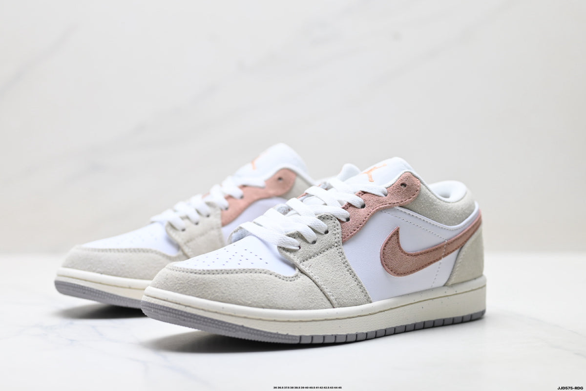 Nike Low-Top Sneakers White Beige Unisex Style 53 detail view 5