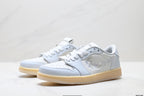 Nike Low-Top Sneakers White Beige Gum Unisex Style 47 detail view 5