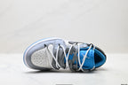 Nike Low-Top Sneakers White Black Blue Unisex Style 18 detail view 3
