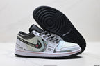 Nike Low-Top Sneakers White Black Graphic Unisex Collaboration Edition Style 54 detail view 6