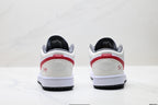 Nike Low-Top Sneakers White Black Red Unisex Collaboration Edition Style 58 detail view 7