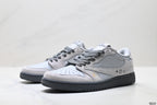 Nike Low-Top Sneakers White Gray Unisex Style 14 detail view 5