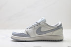 Nike Low-Top Sneakers White Gray Cartoon Unisex Collaboration Edition Style 35 detail view 4