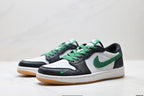 Nike Low-Top Sneakers White Green Black Unisex Collaboration Edition Style 57 detail view 5