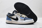 Nike Low-Top Sneakers White Navy Beige Unisex Style 28 detail view 6