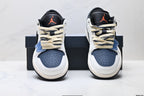 Nike Low-Top Sneakers White Navy Beige Unisex Style 28 detail view 8