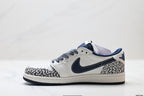Nike Low-Top Sneakers White Navy Print Alt Unisex Collaboration Edition Style 39 detail view 4