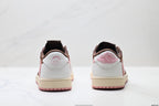 Nike Low-Top Sneakers White Pink Brown Unisex Style 29 detail view 7